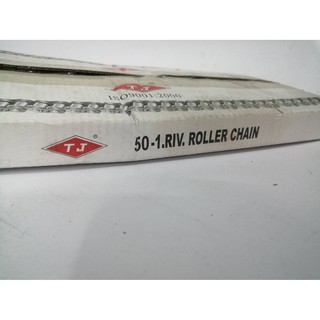 โซ่เดี่ยวจีน เบอร์ 50-1R 10ฟุต = 1กล่อง โซ่ส่งกำลัง โซ่ลำเลียง Roller Chain 50-1R !!! ราคาดี !!!