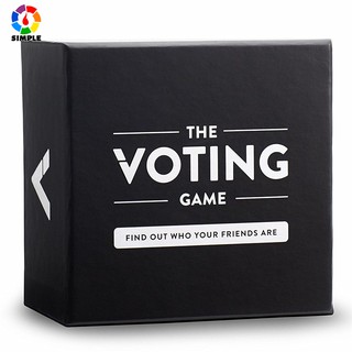 The Voting Game โหวต Game - สนุกสำหรับผู้ใหญ่ - เฮฮาและสนุกการ์ดเกมการเล่นให้กับภาคี