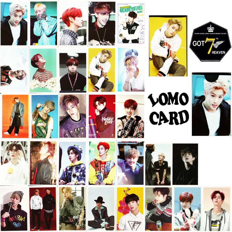 Lomo Card GOT7 MARK No.2 30 Pcs โลโม่ การ์ด Box Set