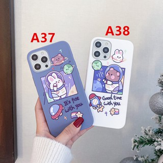 เคสโทรศัพท์มือถือ ลายการ์ตูน สําหรับ Oppo Reno6 5G A94 Reno 5 5G A15 Reno 4Z A93 A53 A12 A3s A5s A7 A3 A37 A39 A57 A83 F1s F5 F9 F11 A5 A9 2020 F11 Pro Reno 2F 2Z A31 Reno 3 A91