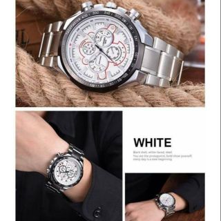 Longbo Watch แท้ 100 % นาฬิกาข้อมือผู้ชาย ใช้โค๊ด NEWYRTX ลด 100 บาท  สำหรับช้อปครั้งแรก