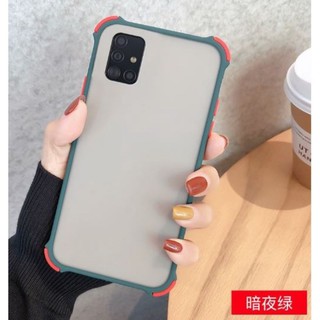 Samsung Galaxy S8 S9 S10 Plus Note 8 9 10 เคส Shockproof Anti Slip Frosted Matte Dualtone Case Cover พร้อมส่ง