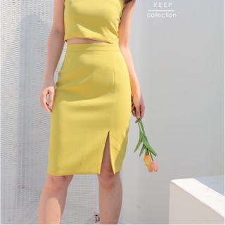 Basic pencil skirt by Techinee_brand(เฉพาะกระโปรง)