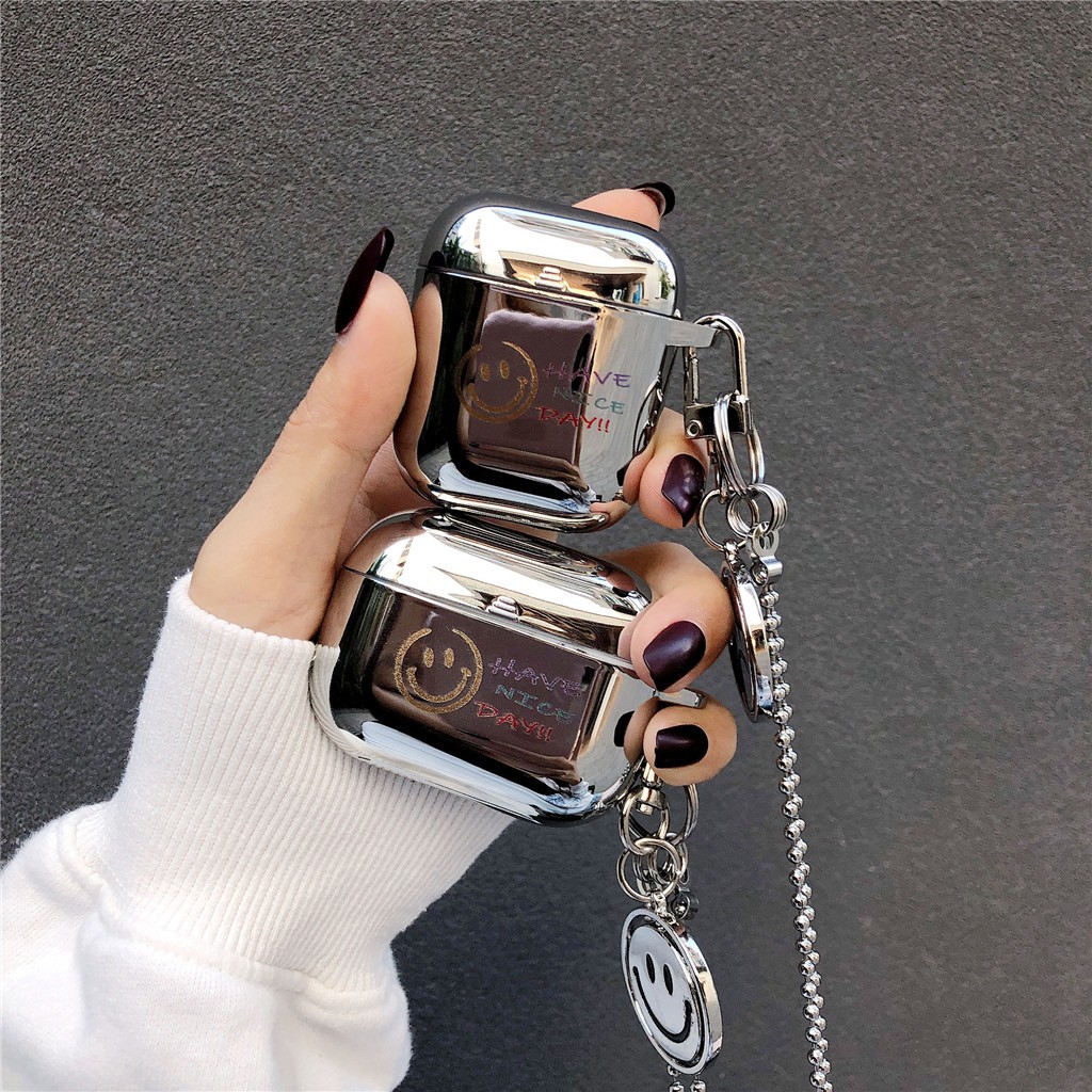 เคสป้องกัน แอร์พอด 1 / แอร์พอด 2 /3/4 แอร์พอด มือโปร ชุดหูฟังเคสชาร์จพร้อมการออกแบบชุบ