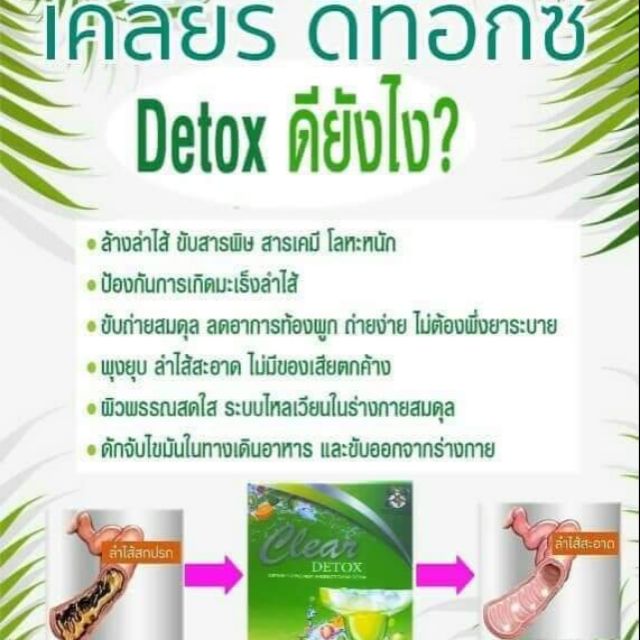 เคลียร์ ดีท็อกซ์ Detox | Shopee Thailand