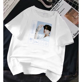 เสื้อยืด พิมพ์ลาย The Boyz Whisper Younghoon โอเวอร์ไซซ์S-5XL