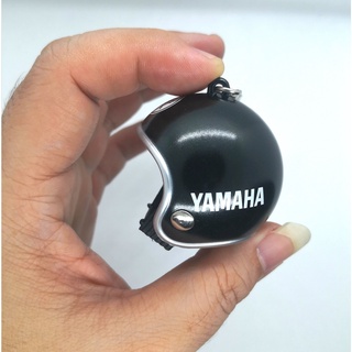 พวงกุญแจหมวกกันน็อค YAMAHA พวงกุญแจ พวงกุญแจรูปหมวกกันน็อค พวงกุญแจรถ พวงกุญแจมอเตอร์ไซด์ หมวกกันน็อควินเทจ