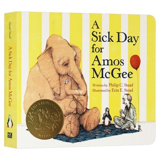 หนังสือนิทาน A Sick day for Amos McGee นิทานรางวัล Caldecott