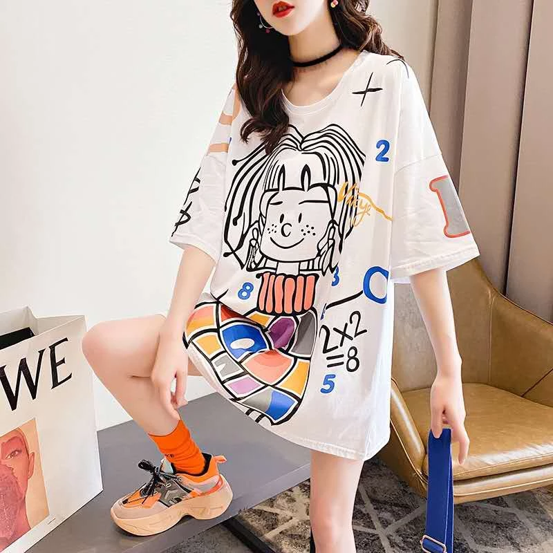 chaochao shop เสื้อยืดแฟชั่นเกาหลีใหม่สบาย ๆ จากโรงงานโดยตรง #HAN SY SOCIETY