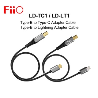 Fiio LD-TC1 LD-LT1 อะแดปเตอร์สายเคเบิ้ลเสียง USB Type-B เป็น Type-C 50 ซม. สําหรับ K9 Pro K5 Pro