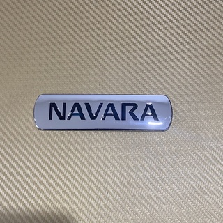 โลโก้ NAVARA ขนาด 3.5x13 cm ราคาต่อชิ้น