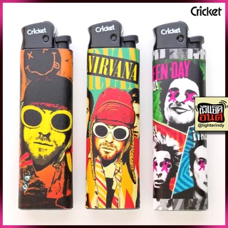 No.92 ไฟแช็คคริกเก็ต Cricket ลายสวยๆ lighter ไฟแช็คอินดี้  ไฟแช็ก เก๋ๆ แฟชั่น ไฟแช็คเท่ๆ ไฟแช็คสะสม ลายสติ๊กเกอร์