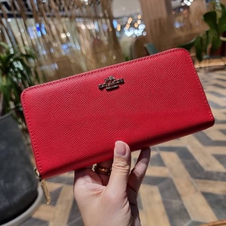 COACH 52372 ACCORDION ZIP WALLETรูปถ่ายจากลูกค้าจริงสอบถามก่อนทำการสั่งซื้อคะ