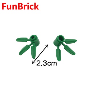 [Funbrick] บล็อคตัวต่อไม้ไผ่สีเขียว 30176 Plant Series Moc 20 ชิ้น