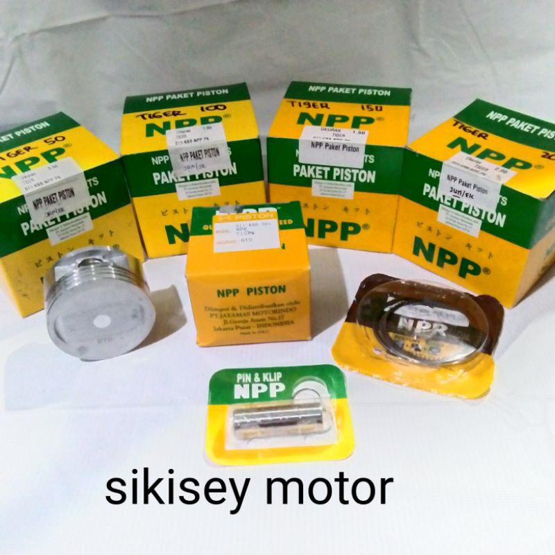 PISTON KIT TIGER o/s STD-3.00.