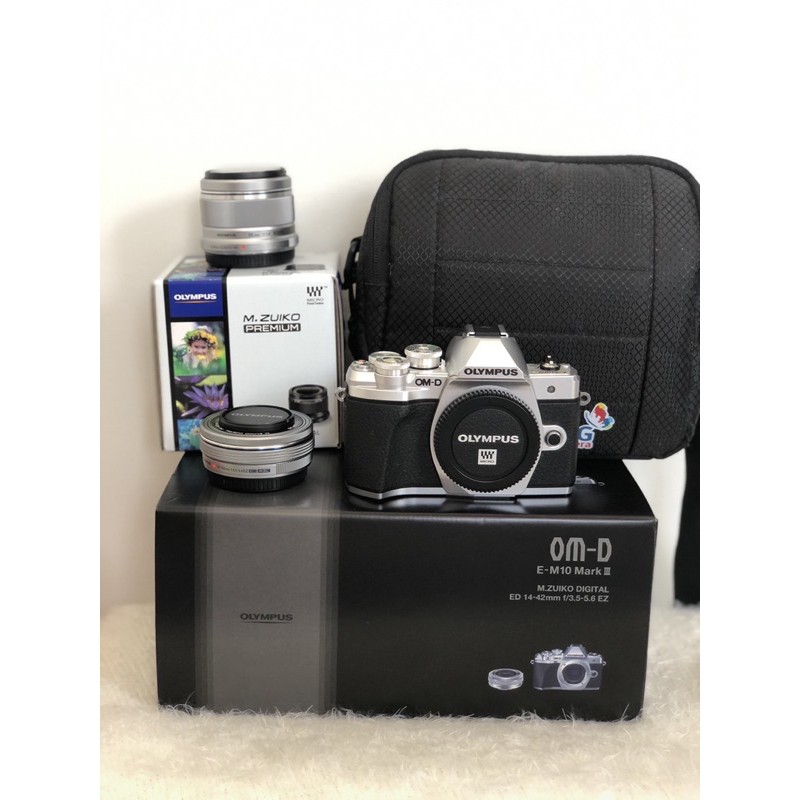 Olympus OM-D E-M10 Mark III + Olympus M.ZUIKO DIGITAL 25mm F1.8 (เลนส์)