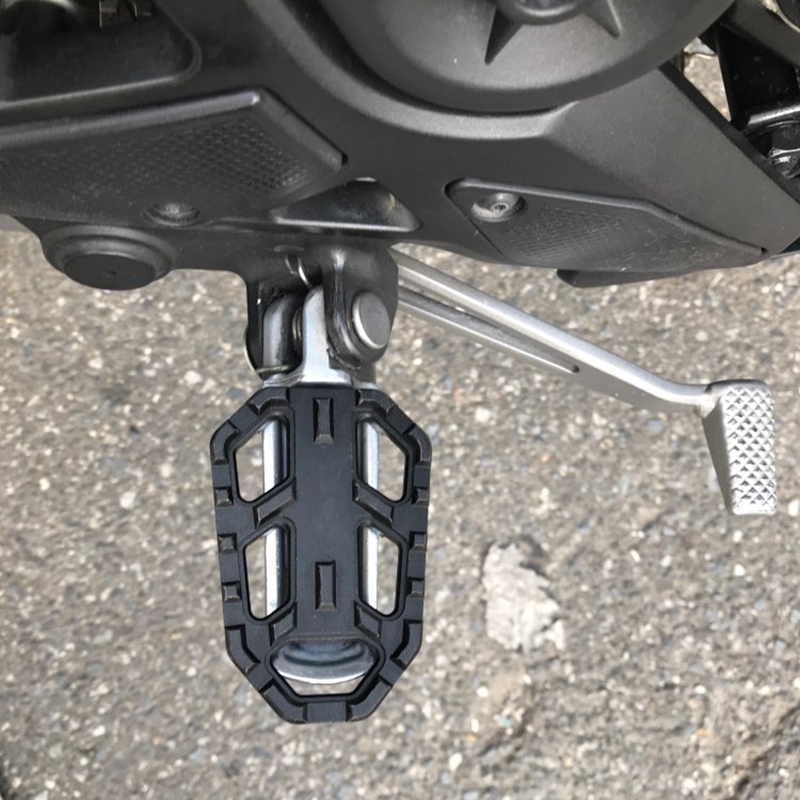 สําหรับ Kawasaki Versys X-300 X300 Versys 650 1000 KLE650 ซ้ายและขวาเท้า Peg Extender เหยียบขยาย Extension Rest สีดํา