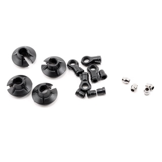 LOSA5435 Shock Ends Cups and Bushing at 15mm 8B 2.0