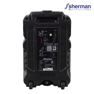 Sherman ลำโพงอเนกประสงค์ ขนาด 8 นิ้ว รุ่น APS 109 Plus img 4