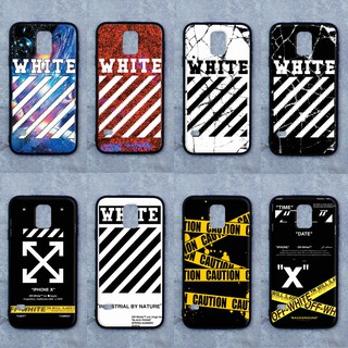 เคส Samsung  S5  ลาย WHITE  ขอบนิ่มหลังแข็ง เคสมือถือ เคสโทรศัพท์ Case