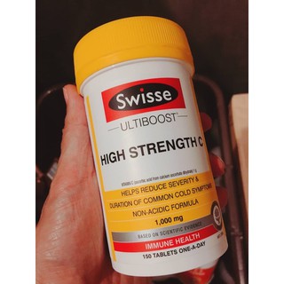 Swisse Ultiboost High Strength C 150 Capsules อาหารเสริมสัญชาติออสเตรเลีย