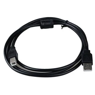 สาย USB 2.0 TO Printer cable AM/BM ยาว 1.8m 3m 5m 10m High Speed-ดำ