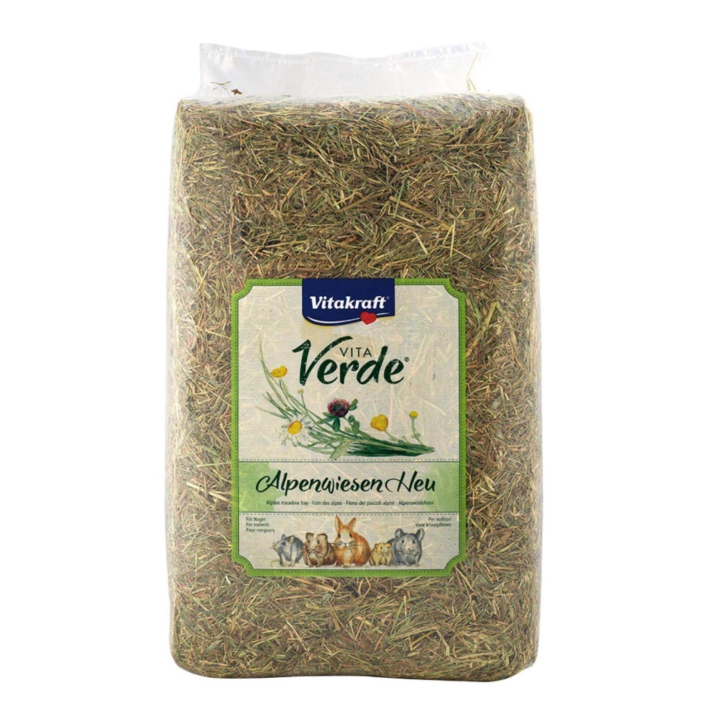 Vitakraft Alpine Hay หญ้าอัลฟาฟ่า ผสมหญ้าทิโมธี ช่วยในการย่อยอาหาร ไฟ ...