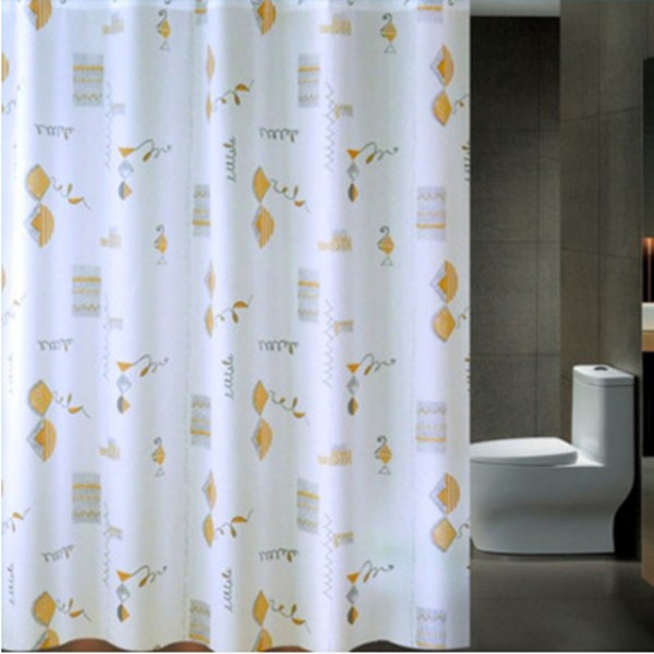 ถูกที่สุด 200X240 cm ผ้าม่าน ม่าน อุปกรณ์ในห้องน้ำ ห้องน้ำ ผ้าม่านห้องน้ำ PEVA