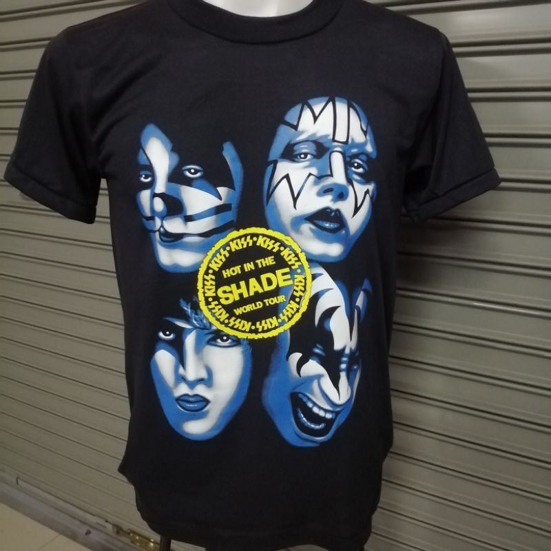 เสื้อวงดนตรี ​KISS​ ผ้าบางแนววินเทจ