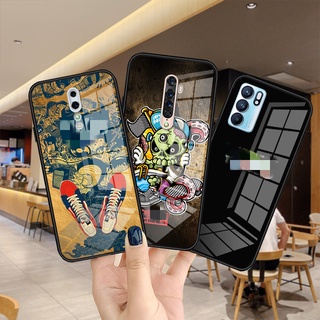 VANZ เคส ออปโป้ OPPO Reno 2 6 6Z Z F 2F 2Z Pro 4G 5G เคสโทรศัพท์ เคสซิลิโคน กันกระแทก ฝาปิด นิ่ม Matte Black TPU Camera Protection การ์ตูน