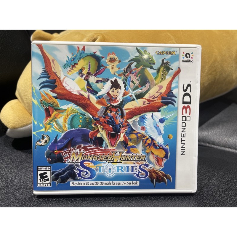 3ds 💥💥💥 แผ่นแท้100% มือสอง Monster Hunter Stories 🔥🔥ภาคภาษาอังกฤษ กล่องสวยงาม