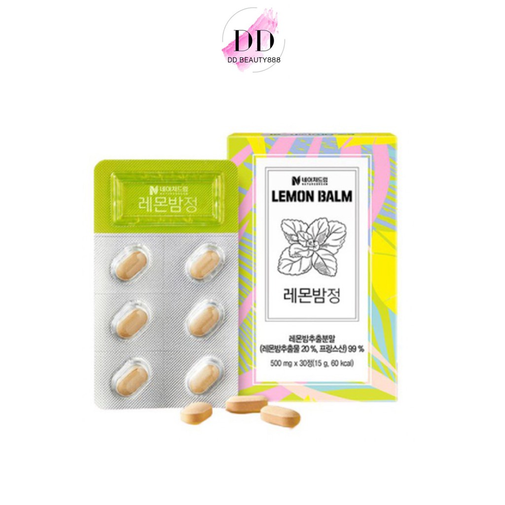 Nature Dream Lemon Balm Booster Pill 1 กล่อง (30 tablets)