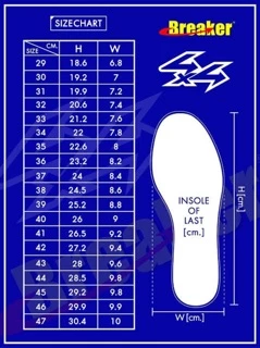 Breaker 4x4 ผ้าใบนักเรียน สีขาว ดำ น้ำตาล รองเท้านักเรียน เบอร์ 30-45 ของแท้ 100% สินค้าพร้อมส่ง