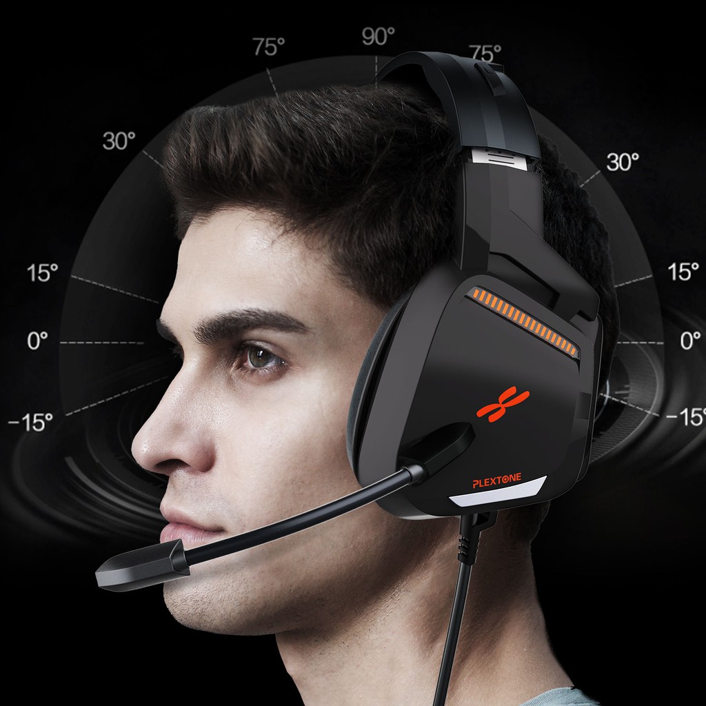 หูฟัง Plextone G800 G700 หูฟังเกมมิ่ง สำหรับโทรศัพท์/PC แบบครอบหัว หูฟังเกม มีไมค์ เสียงรอบทิศทาง ปรับเสียงได้ที่หูฟัง