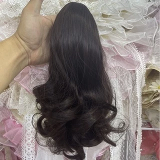 วิกหางม้าหนีบ💥 หางม้าหนีบลอนไหมนุ่ม สวย ดูเป็นธรรมชาติสุดๆ สินค้าจริงสวยมากค่ะส่งในไทย