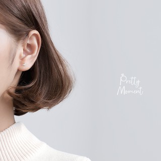 Pretty Moment ต่างหูเงิน นก ฮัมมิ่งเบิร์ด Hummingbird ต่างหูเงินแท้ ต่างหู มินิมอล 925  ของขวัญ