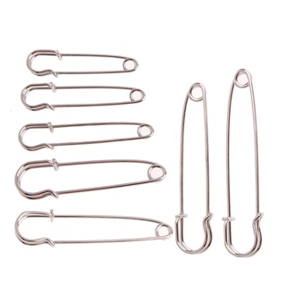 【CH*】ชุดเข็มหมุด สีเงิน สําหรับเย็บผ้า 10 ชิ้น