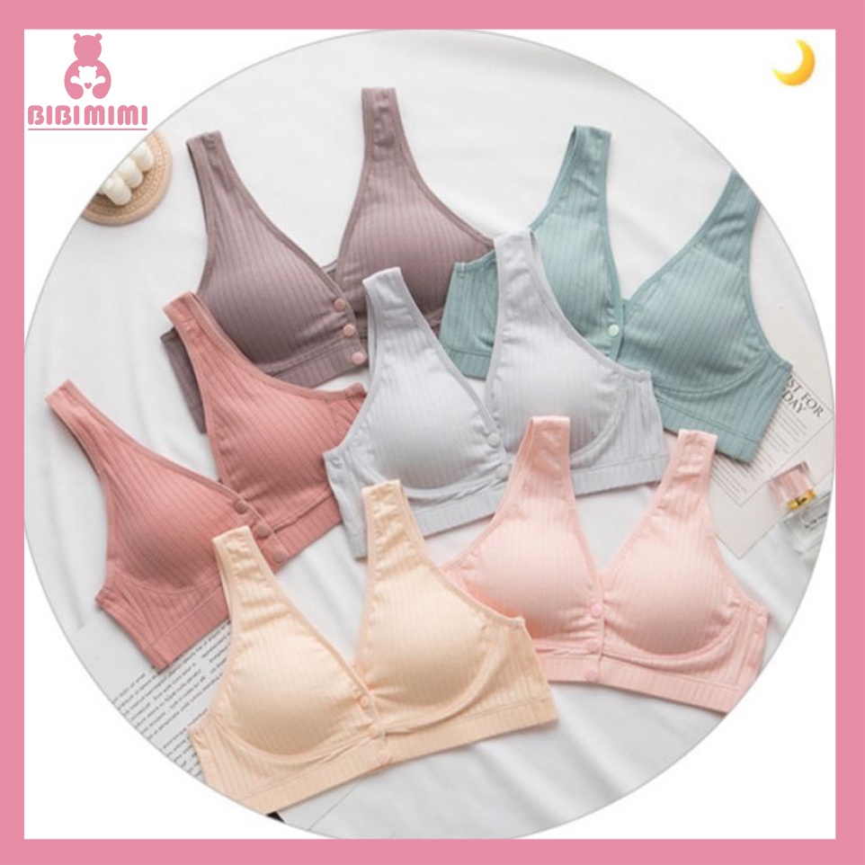 👙 เสื้อในให้นม 👙 ของคนท้อง ชุดชั้นในให้นม  ไร้โครง ทรงสวย ผ้านุ่ม