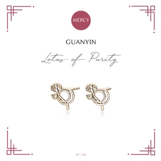 RAVIPA - เจ้าแม่กวนอิม Golden Gold - Lotus of Purity Stud