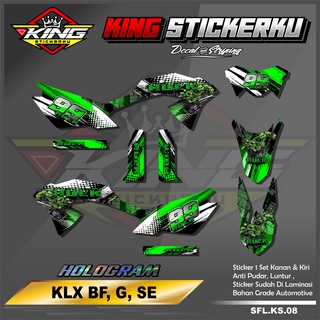 สติกเกอร์ ปอกติดมอเตอร์ สําหรับ Kawasaki KLX BF G SE KLX BF G SE Ks.08