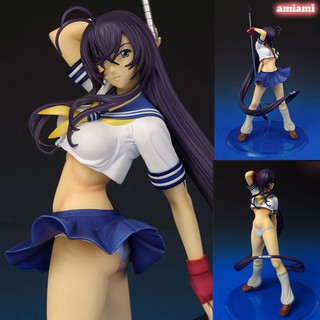 Model Figure งานแท้ Original Ikkitousen Dragon Destiny ศึกชิงลูกแก้วมังกร Unchou Kanu คานู อันโช ชุดนักเรียน