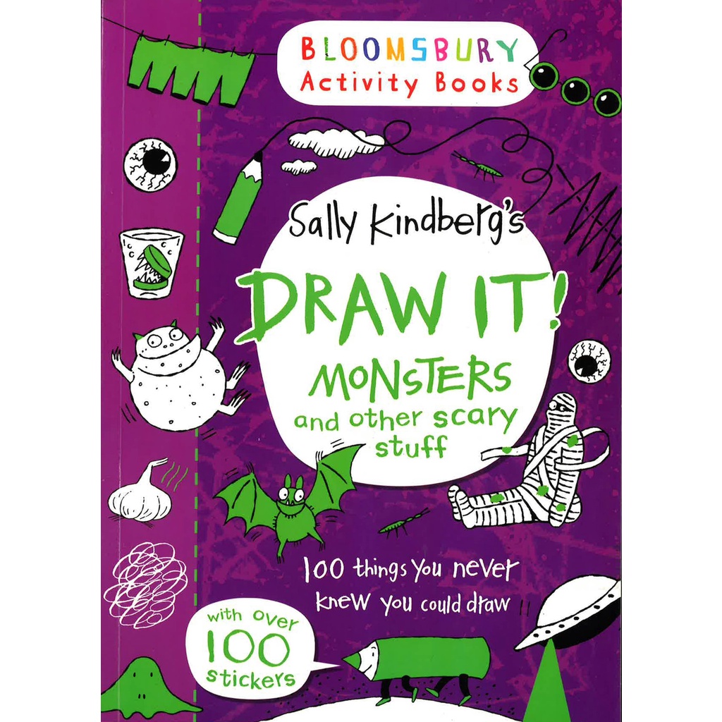 BBW หนังสือ Draw It! Monsters And Other Scary Stuff ISBN: 9781408840566