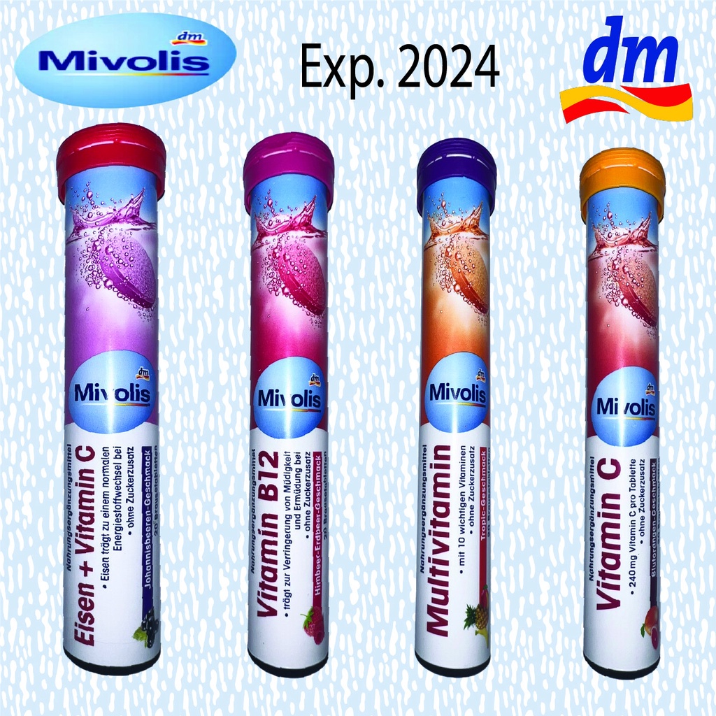 วิตามินเม็ดฟู่ Mivolis Vitamin ของแท้จากเยอรมัน