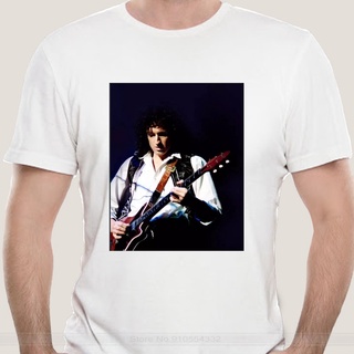 เสื้อยืด ผ้าฝ้าย พิมพ์ลาย Brian May LOve แฟชั่นสําหรับผู้ชาย