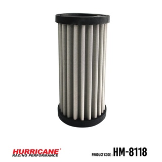 HURRICANE กรองอากาศสแตนเลส , ผ้าแดง Honda ( CB400SuperF , CB 400 SF / CB400 Vtech ) HM-8118