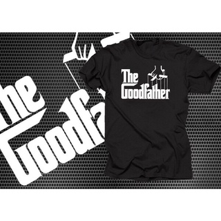 เสื้อขาว - 2021 Goodfather Tshirt เจ้าพ่อแรงบันดาลใจของขวัญทีสําหรับพ่อของขวัญสําหรับพ่อเจ้าพ่อเสื้