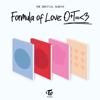 [พร้อมส่ง] 💖 TWICE - Full Album Vol.3 [Formula of Love: O+T=&lt;3]