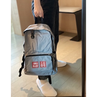 RINLIN Uniqlo กระเป๋า สะพาย ขึ้นเครื่อง ยูนิโคล่ พกพา สำรอง ไปเที่ยว พับเก็บได้ Overnight Bag กันละอองน้ำ Sale