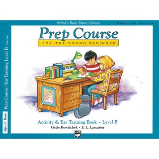 Alfreds Basic Piano Prep Course: Universal Edition Activity &amp; Ear Training Book B (00-14739)