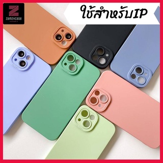 -พร้อมส่งในไทย-เคสพาสเทล TPU นิ่ม ใช้สำหรับIPทุกรุ่น #027